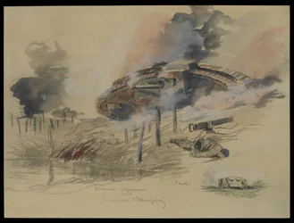 Panzer an der Somme, September 1916